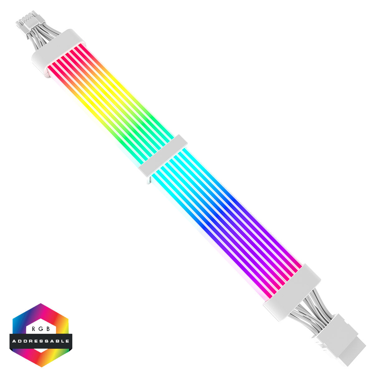 CiT Pro 12 Plus 4-Pin to 12 Plus 4-Pin 12VHPWR ARGB Extension Cable