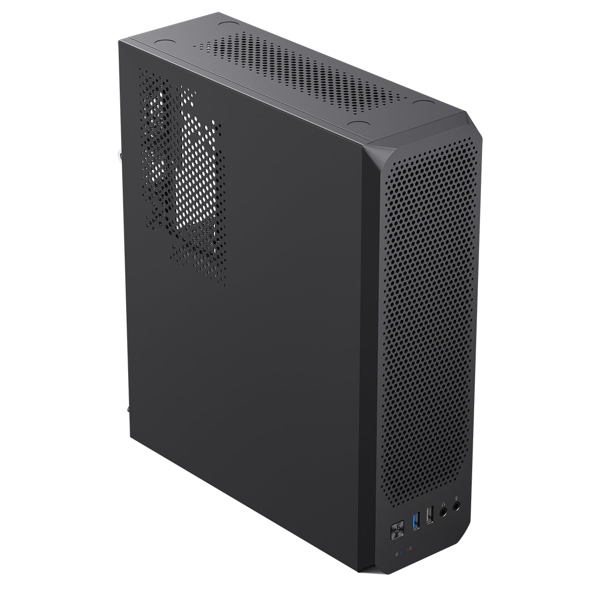 CiT S8-13 SFF Micro ATX Desktop Case 8.3L Mesh Front