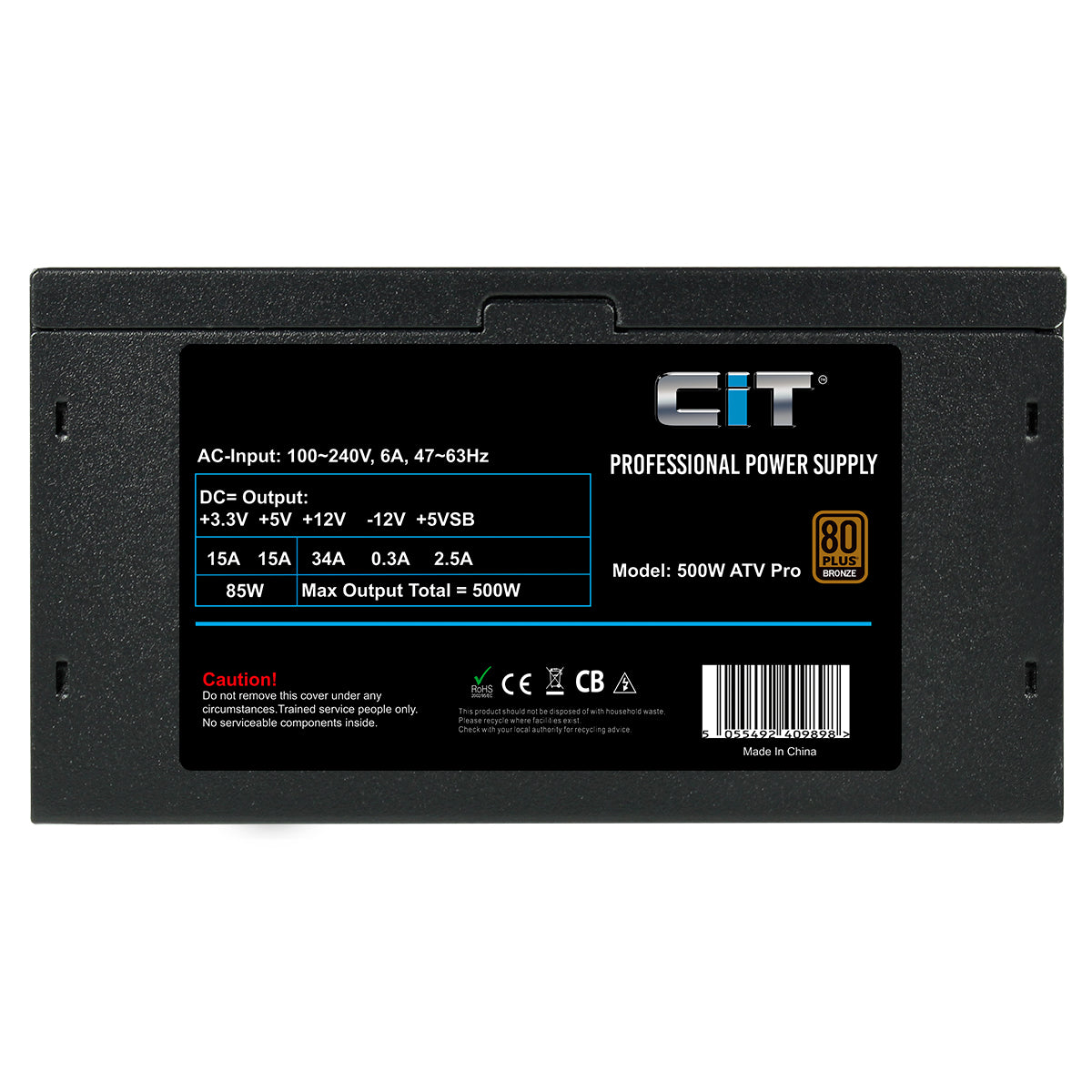 CiT ATV Pro 500W Power Supply - Bronze