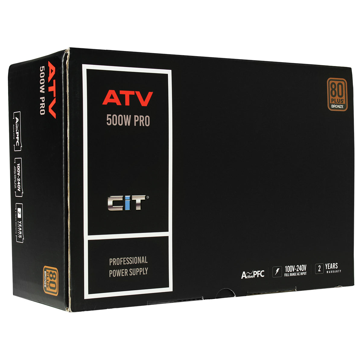 CiT 500W ATV Pro 14cm Fan APFC 80 Plus Bronze