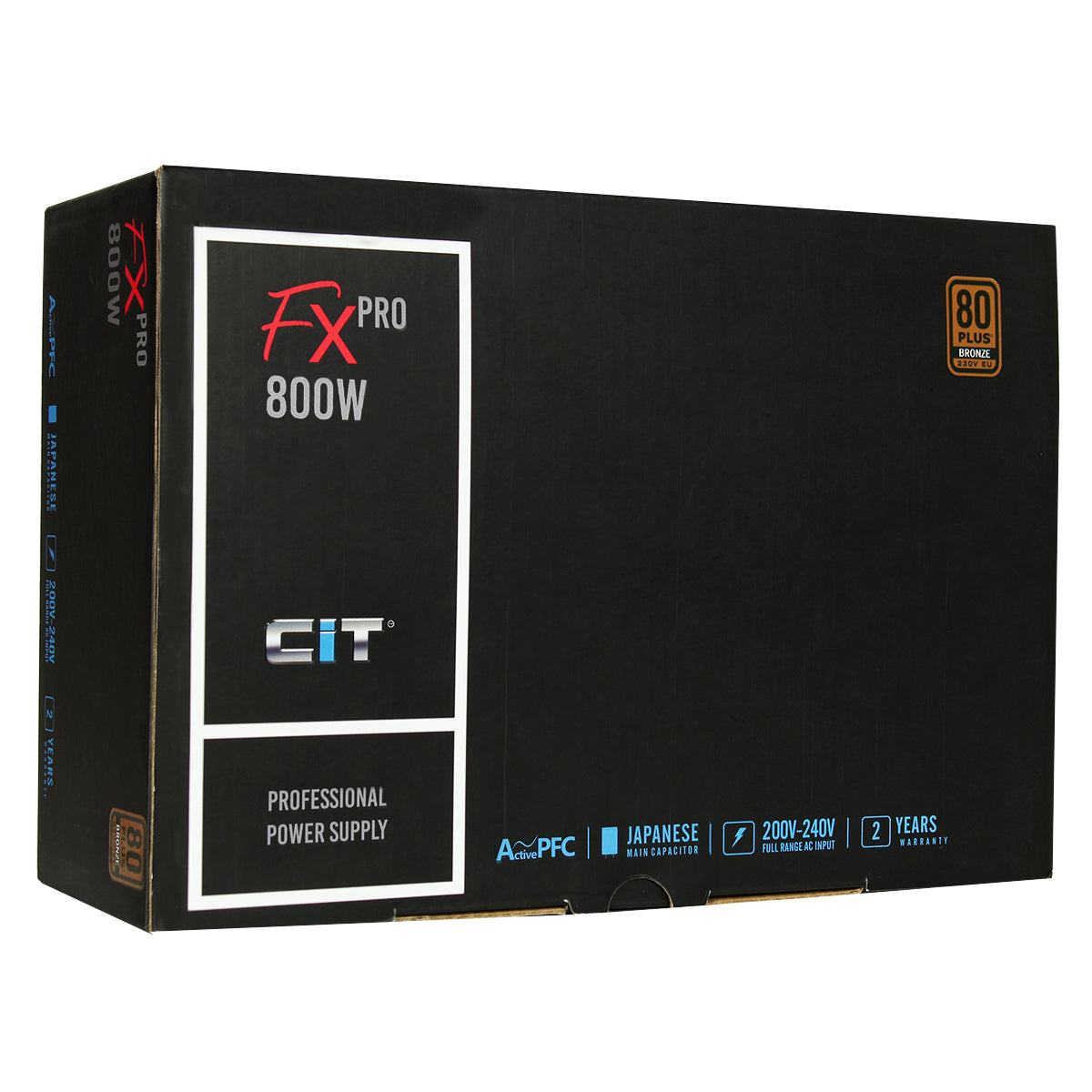 CiT 800W FX Pro 14cm Fan APFC 80 Plus