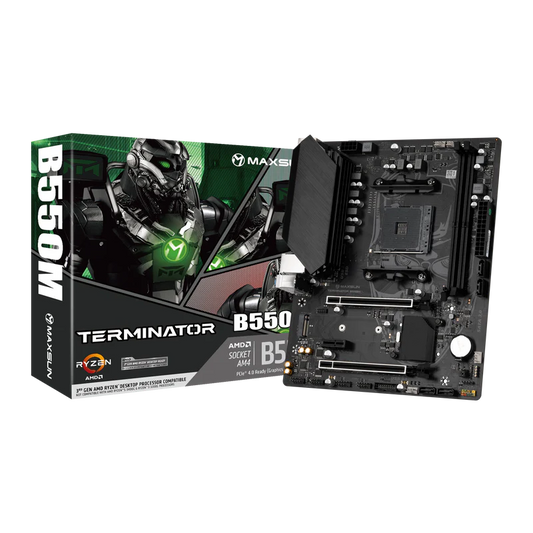 MS-Terminator B550M – MAXSUN Gaming Motherboard | Destello Tech