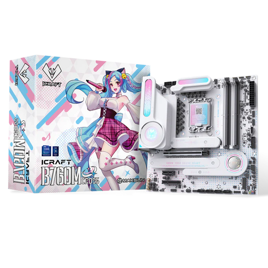 MS-iCraft B760M CROSS – MAXSUN Gaming Motherboard | Destello Tech