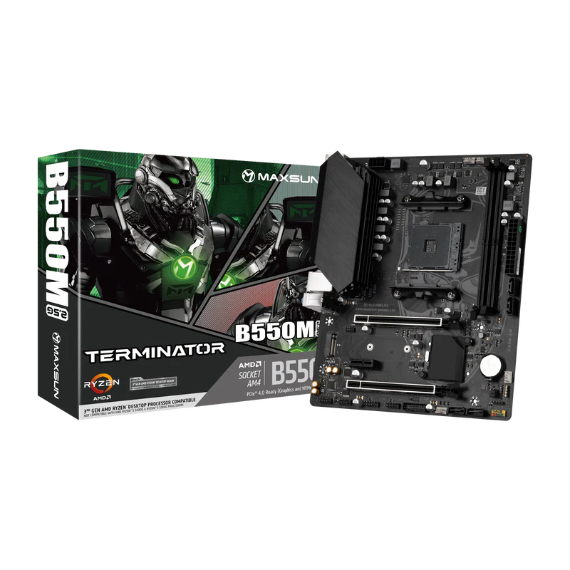 MS-Terminator B550M 2.5G – MAXSUN Gaming Motherboard | Destello Tech