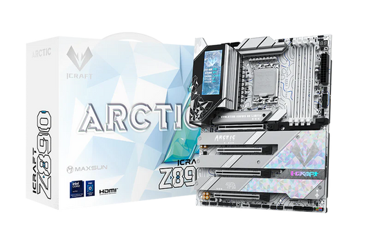 MAXSUN MS-iCraft Z890 ARCTIC Motherboard - Destello