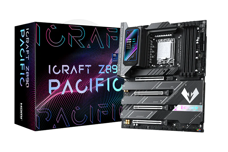 MAXSUN MS-iCraft Z890 PACIFIC Motherboard - Destello