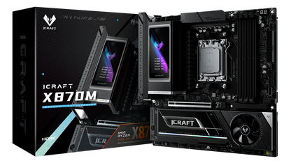 MAXSUN MS-iCraft X870M Motherboard - Destello