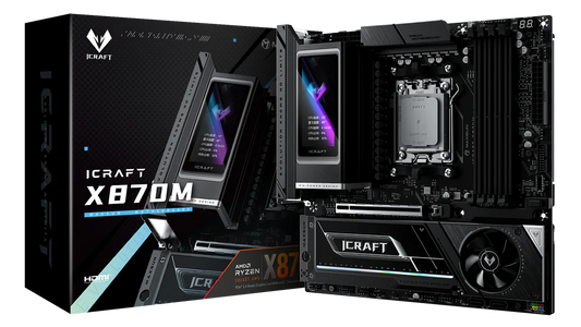 MAXSUN MS-iCraft X870M Motherboard - Destello