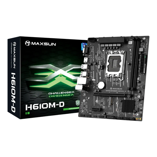 MAXSUN MS-Challenger H610M-D Motherboard - Destello