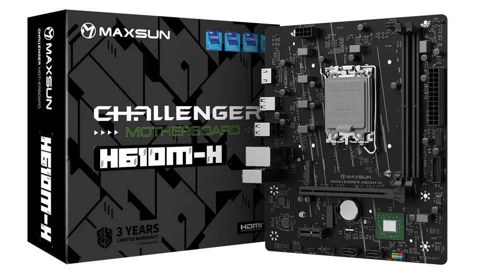 MAXSUN MS-Challenger H610M-H V1 Motherboard - Destello