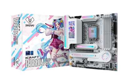 MAXSUN MS-iCraft B860M CROSS PRO Motherboard - Destello