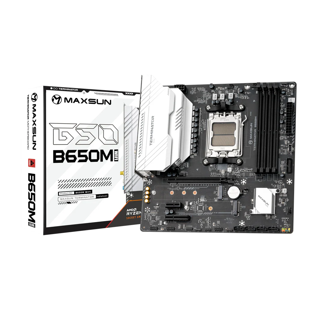 MAXSUN MS-Terminator B650M WIFI6 Motherboard - Destello