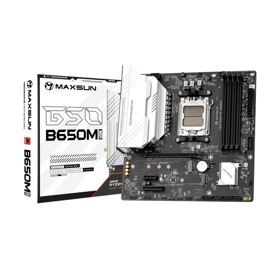 MAXSUN MS-Terminator B650M WIFI6 Motherboard - Destello