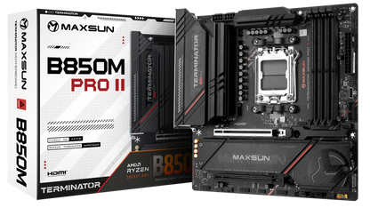 MAXSUN MS-Terminator B850M PRO II WIFI7 Motherboard - Destello