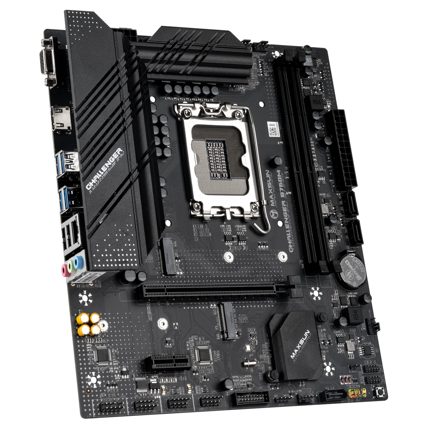 MAXSUN B760M Motherboard LGA1700 DDR4 SATA3 M.2 Supports Intel 13th 12th CPU 12400 12900 13600K/F Desktop Computer Components