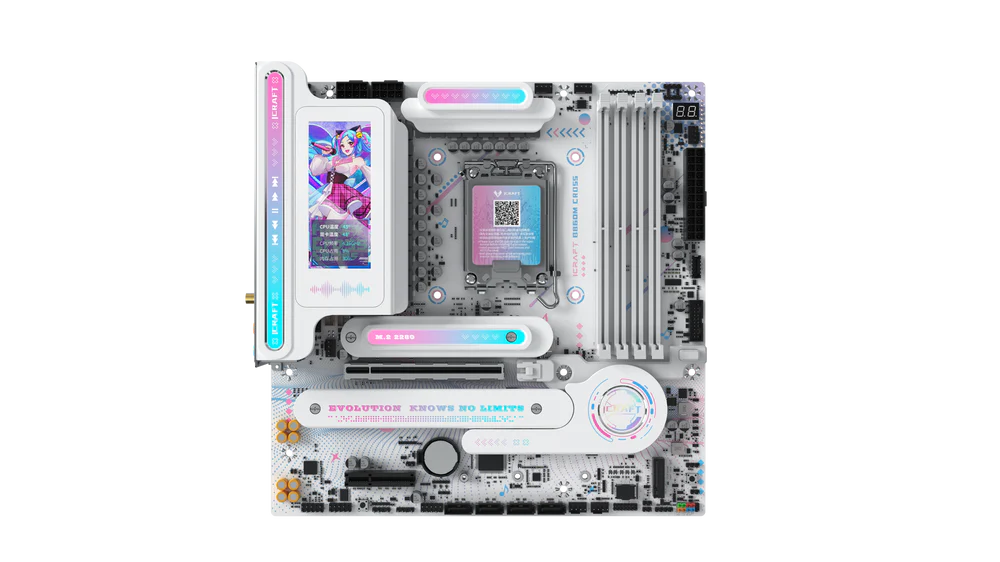 MAXSUN MS-iCraft B860M CROSS PRO Motherboard - Destello