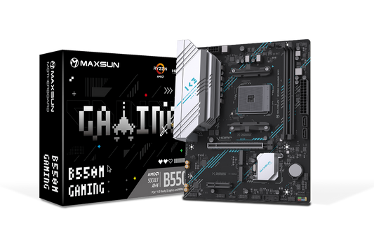 Maxsun B550M Gaming WiFi Motherboard | AM4 DDR4 WiFi 5