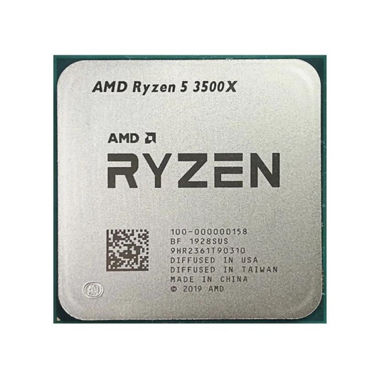 AMD Ryzen 5 3500X 3.6GHz 6-Core 6-Thread CPU Processor 7nm 65W AM4 (Used, No Fan)