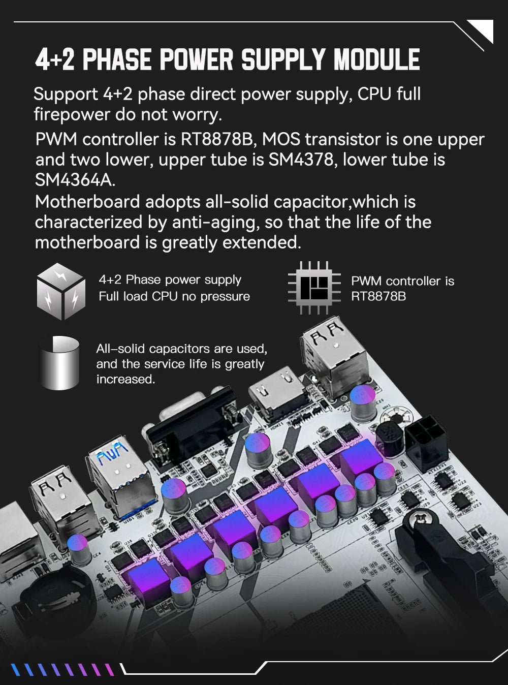 MACHINIST B450 Motherboard AMD Processor Dual-channel DDR4 Memory AM4 Mainboard M.2 NVME (Supports Ryzen 5500 5600 5600G CPU)