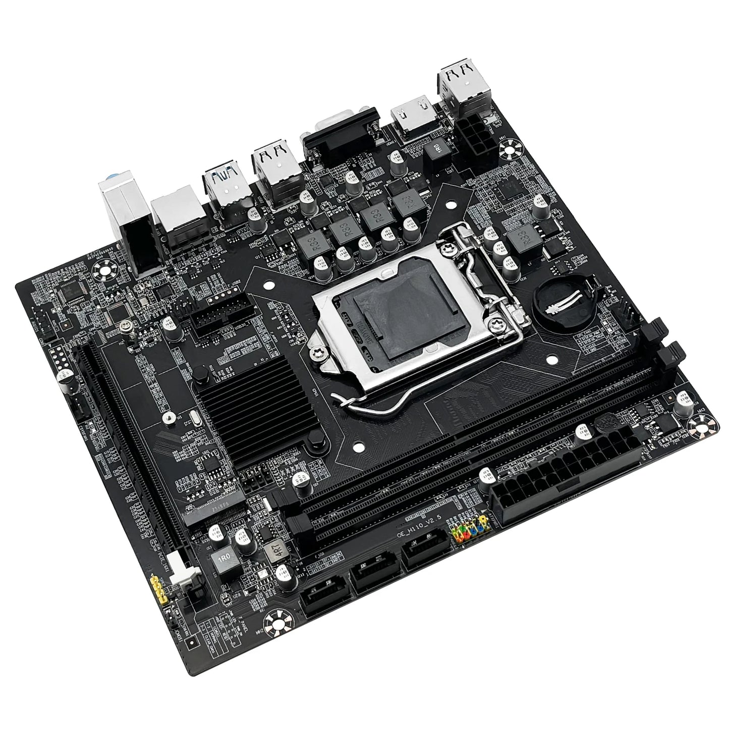 MACHINIST H110 Motherboard Supports LGA 1151 Intel Core CPU DDR3 RAM and M.2 NVME SSD VGA HDMI