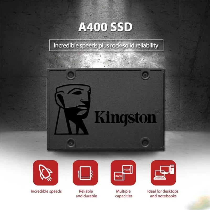 Kingston A400 SATA III 2.5" SSD - 960GB 480GB 240GB Solid State Drive for Notebook PC