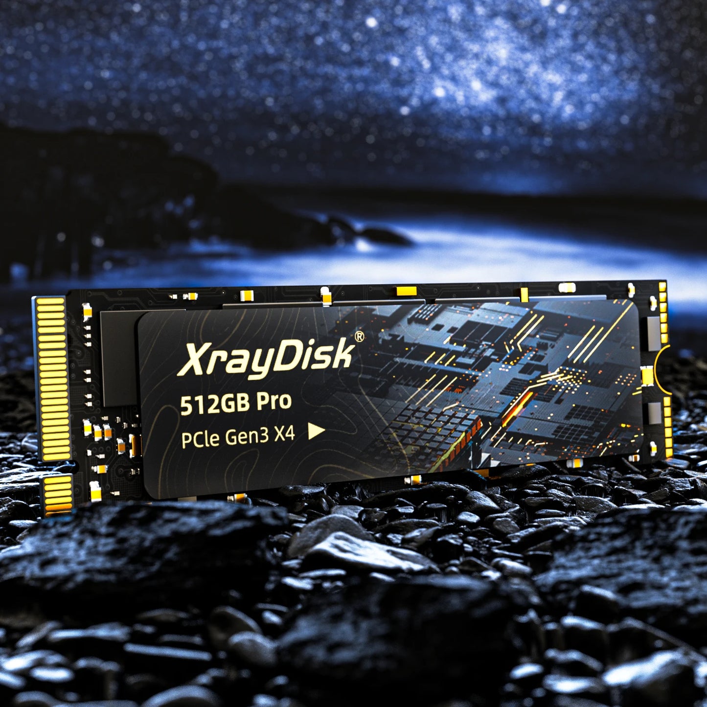 XrayDisk M.2 SSD PCIe NVMe 128GB 256GB 512GB 1TB Gen3x4 2280 Internal Solid State Drive for Laptop/Desktop