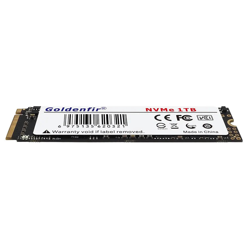 Goldenfir SSD NVMe 3.0 256GB M.2 PCIe 128GB 512GB 1TB Solid State Drive 2280 Internal Hard Drive for Laptop Desktop TLC/QLC