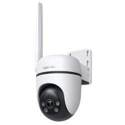 TP-LINK (TAPO C501GW) Outdoor Pan/Tilt 4G LTE 1080P Security Camera, Dual Mode 4G/PoE, 360°, Smart AI Detection, Sound & Light Alarm, 2-Way Audio