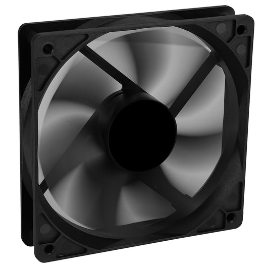 CiT 12cm Black Fan 4pin Molex Connector