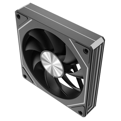 CiT Eclipse 120mm Two-Sided Infinity ARGB Black 4pin PWM PC Cooling Fan - Destello