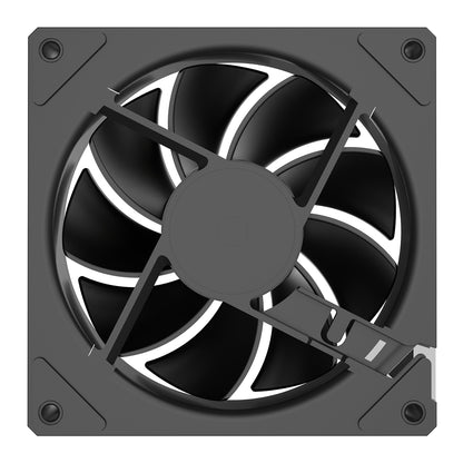 CiT Eclipse 120mm Two-Sided Infinity ARGB Black 4pin PWM PC Cooling Fan