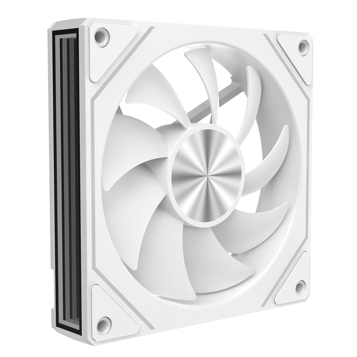 CiT Eclipse 120mm Two-Sided Infinity ARGB White 4pin PWM PC Cooling Fan - Destello