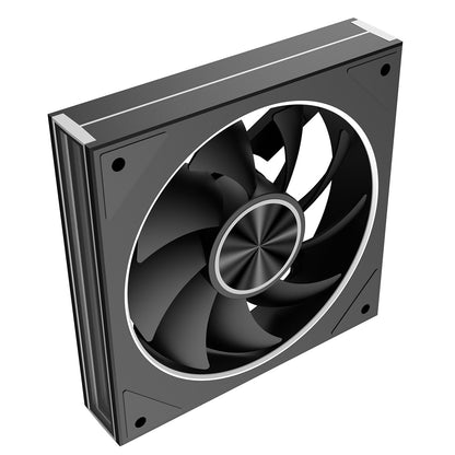 CiT Saturn 120mm ARGB Black 4pin PWM PC Cooling Infinity Fan - Destello