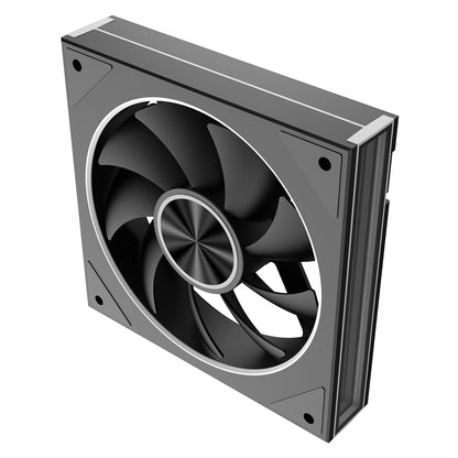 CiT Saturn 120mm ARGB Black 4pin PWM PC Cooling Infinity Fan - Destello