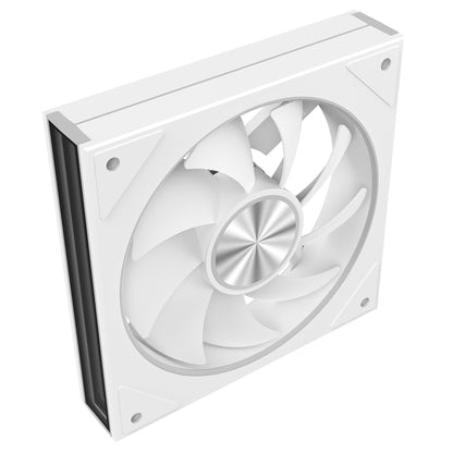 CiT Saturn 120mm ARGB White 4pin PWM PC Cooling Infinity Fan