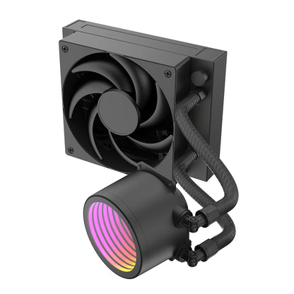 CiT Pro Glacier Watercooler 120mm Black With PWM Fan - Destello