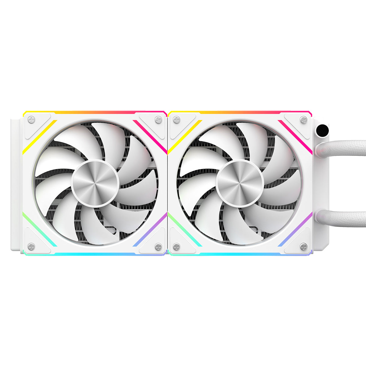 CiT Pro Glacier Watercooler 240mm White With Temperature Display - Destello