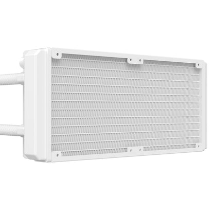 CiT Pro Glacier Watercooler 240mm White With Temperature Display - Destello