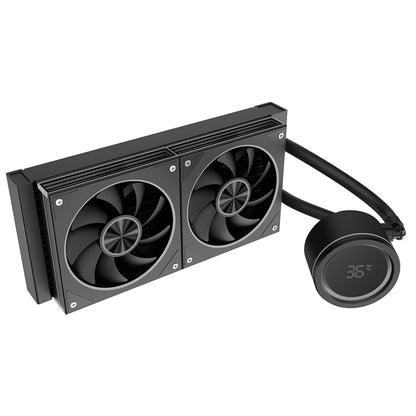 CiT Pro Saturn Watercooler 240mm Black With Display - Destello