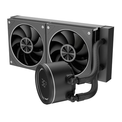 CiT Pro Saturn Watercooler 240mm Black With Display - Destello