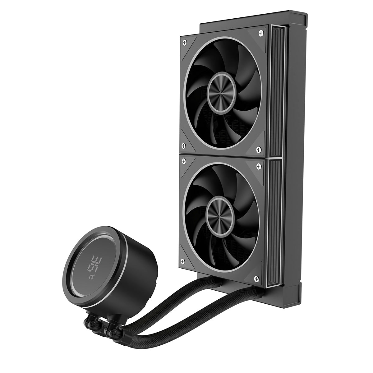 CiT Pro Saturn Watercooler 240mm Black With Display - Destello