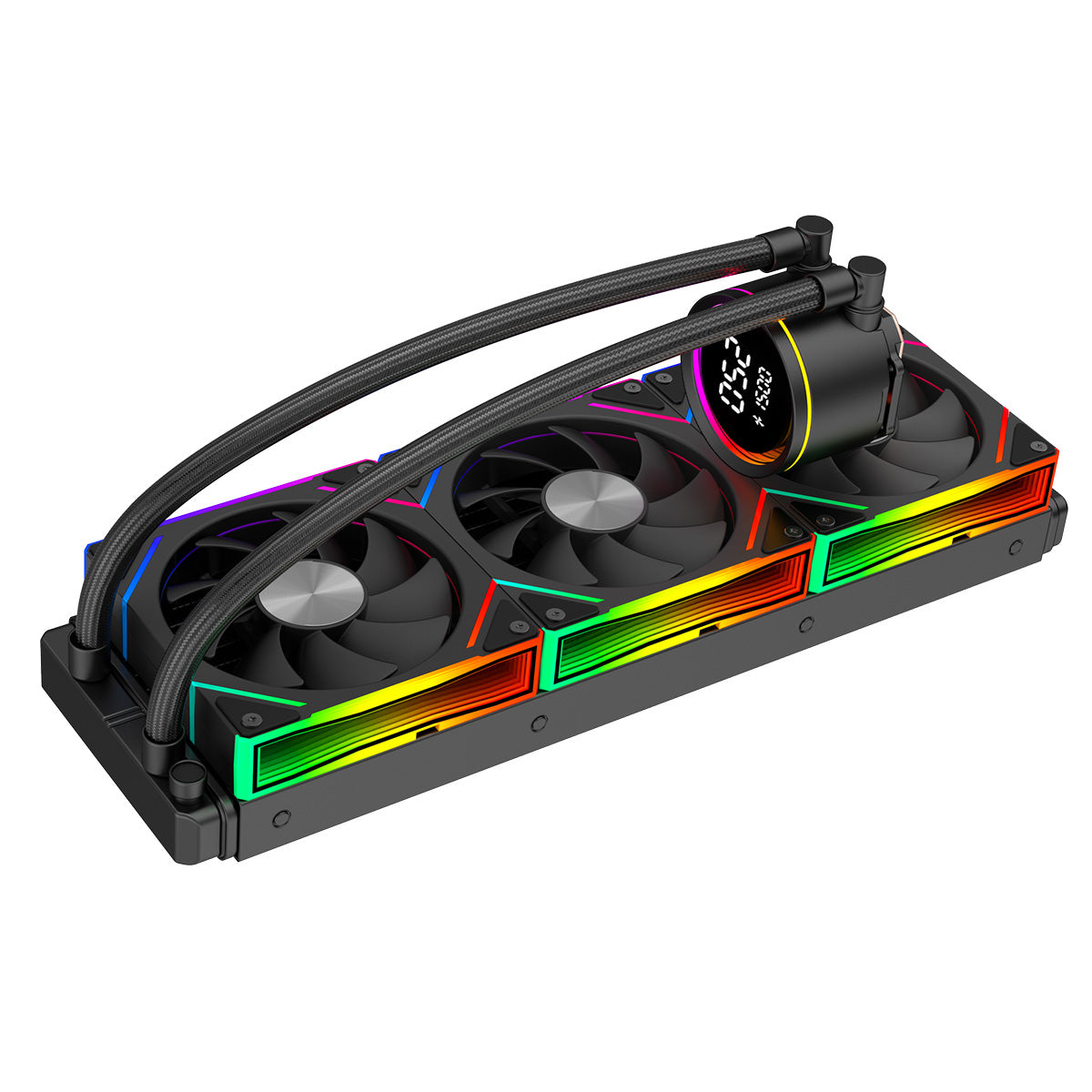 CiT Pro Glacier Watercooler 360mm Black With Display