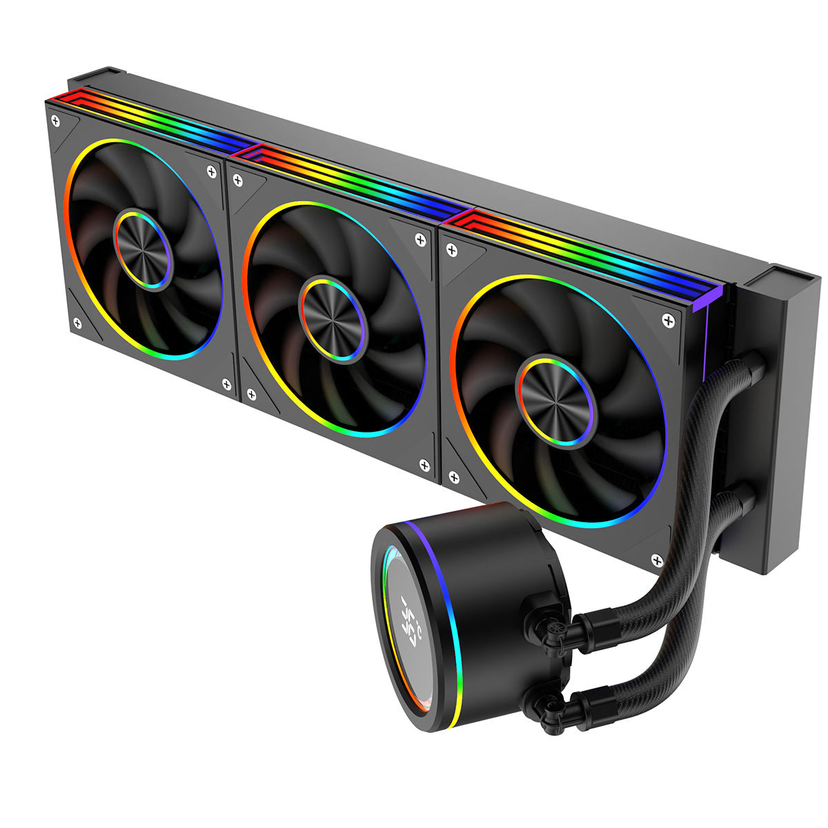 CiT Pro Saturn Watercooler 360mm Black With Display