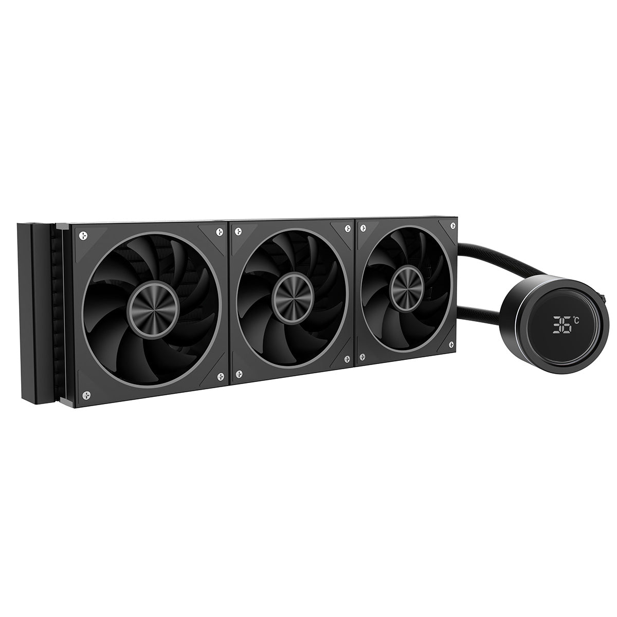 CiT Pro Saturn Watercooler 360mm Black With Display