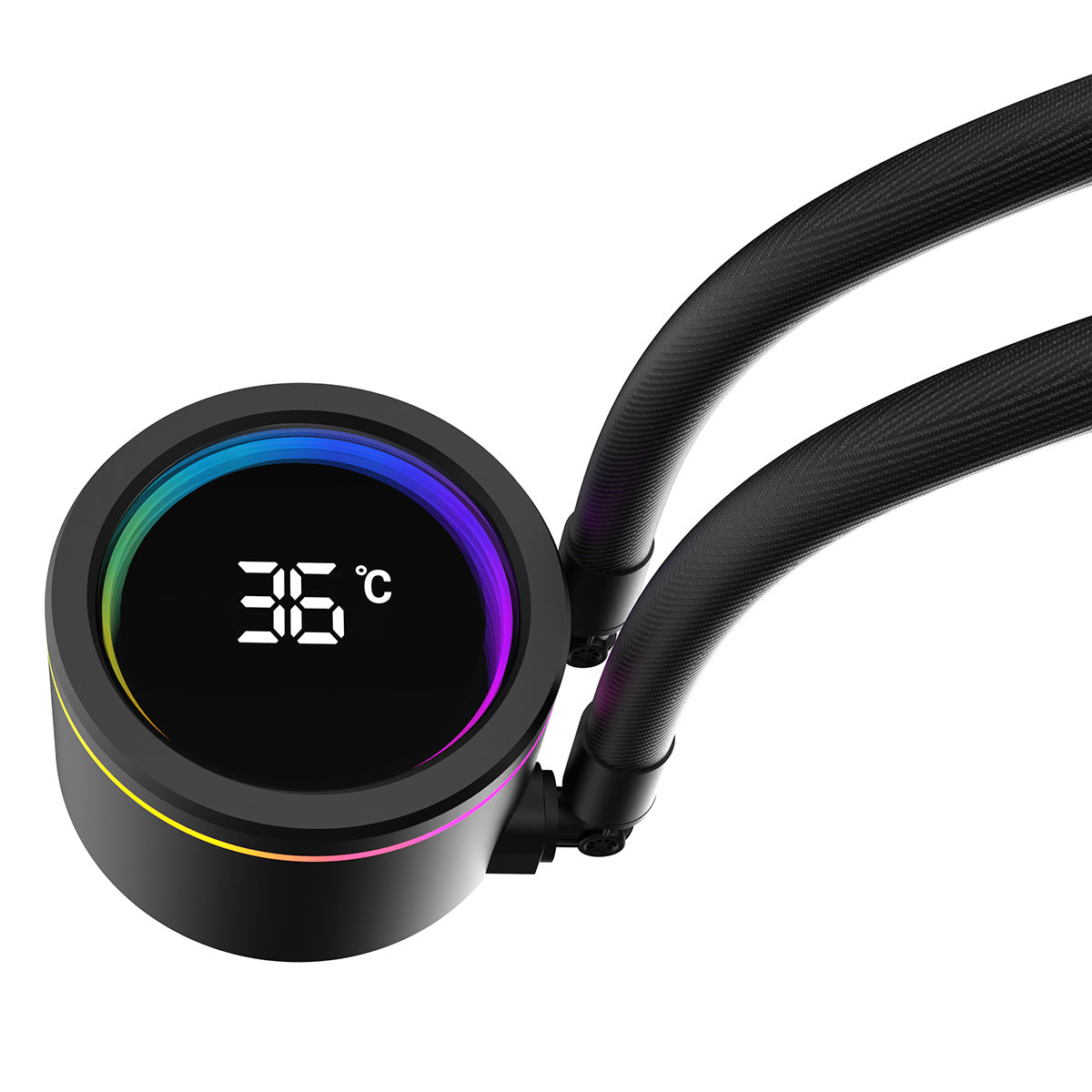 CiT Pro Saturn Watercooler 360mm Black With Display