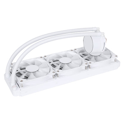 CiT Pro Glacier Watercooler 360mm White ARGB Infinity - Destello