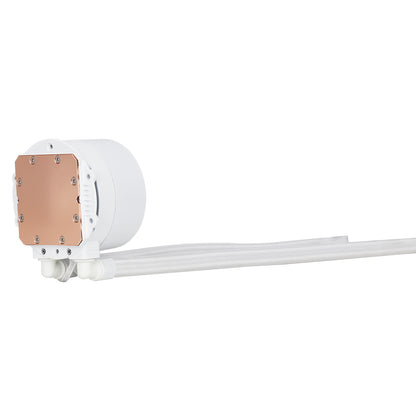 CiT Pro Glacier Watercooler 360mm White ARGB Infinity - Destello