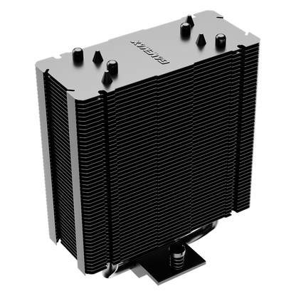 GameMax Ice Force Black CPU Cooler With 120mm FN12A-C8I PWM ARGB Infinity Fan 4 x 6mm Heat Pipes TDP 200W