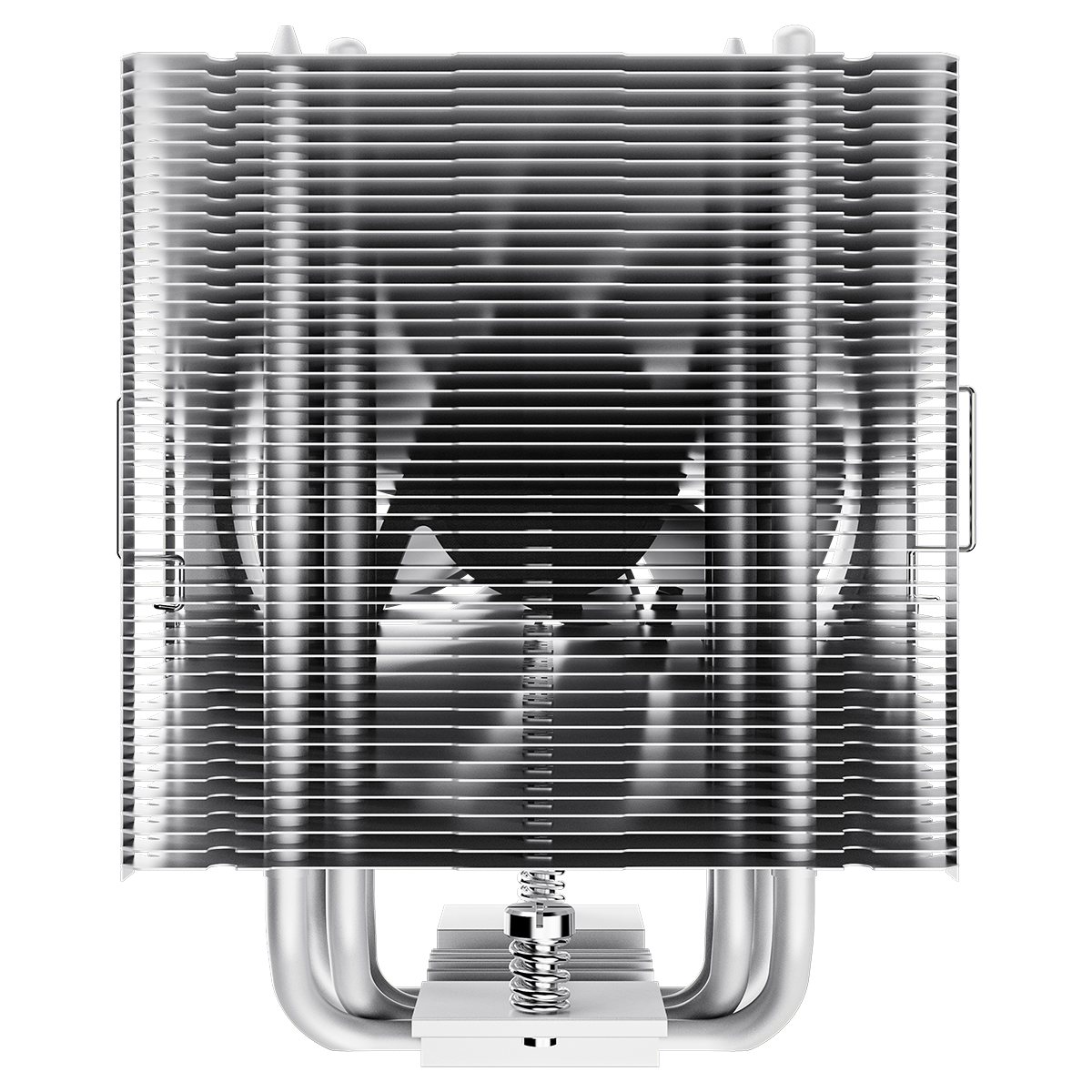 GameMax Ice Force White CPU Cooler With 120mm FN12A-C8I PWM ARGB Infinity Fan 4 x 6mm Heat Pipes TDP 200W - Destello