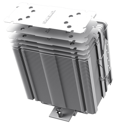 GameMax Ice Force White CPU Cooler With 120mm FN12A-C8I PWM ARGB Infinity Fan 4 x 6mm Heat Pipes TDP 200W - Destello